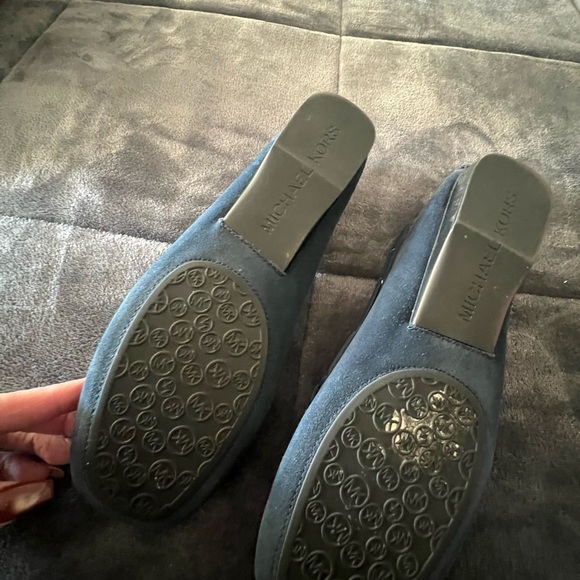 Michael Kors Navy Blue Loafers - Picture 5 of 6